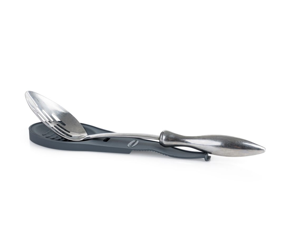 thinkkitchen Silicone Spoon Rest, Grey