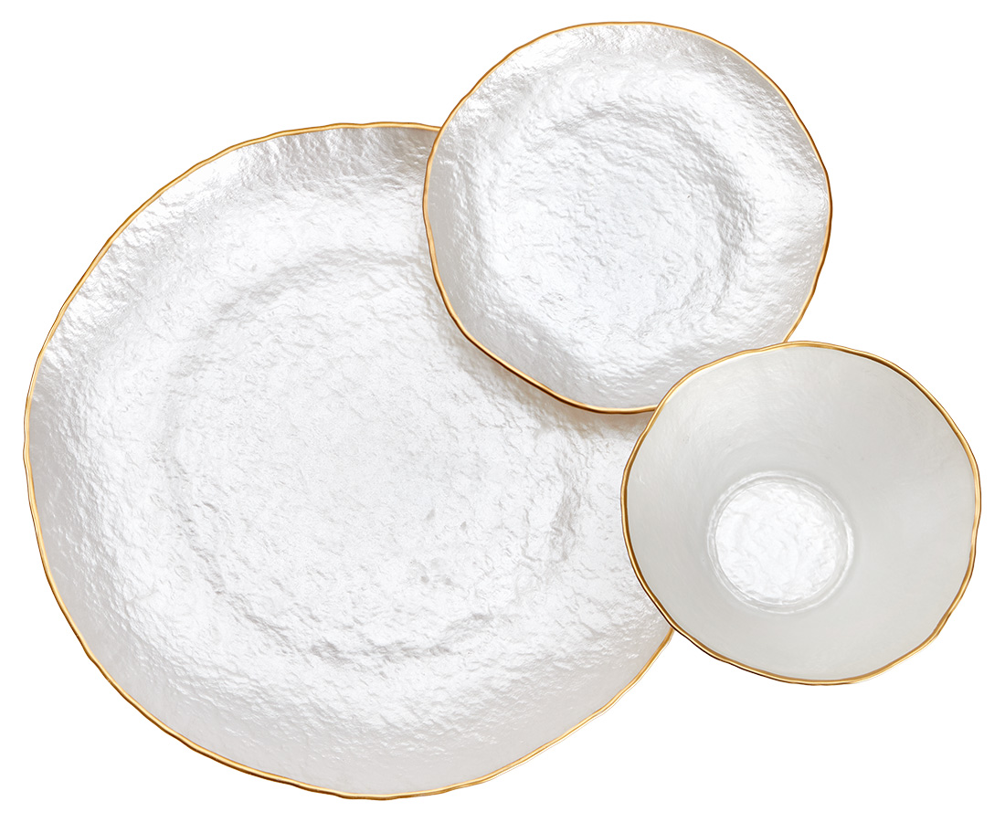 Figaro Conical Bowl, Cream