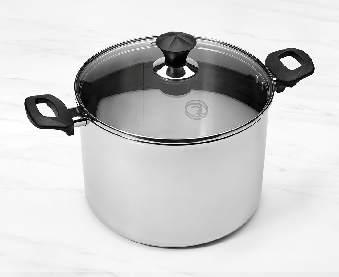 Remy Olivier Total Clad Stock Pot, 10 L