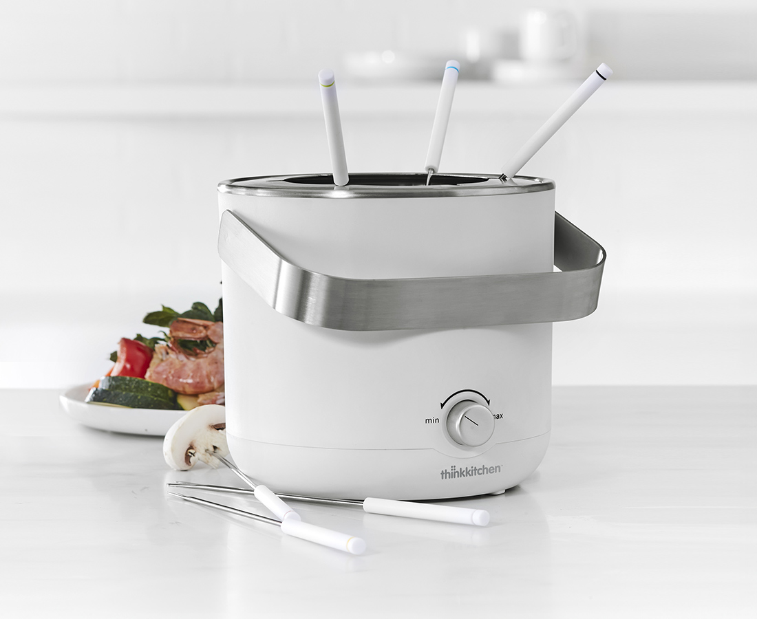 Essoreuse à salade électrique thinkkitchen avec cable USB, 6L