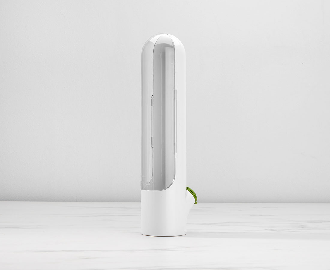 Prepara Herb Saver Pod, White & Green 