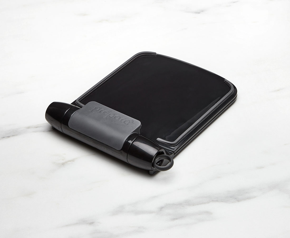 Prepara Tablet Stand & Stylus, Black & Grey