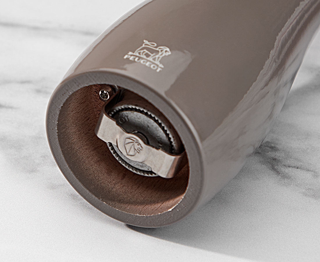 Peugeot Checkmate Pepper Mill, Smoke Grey, 22 cm