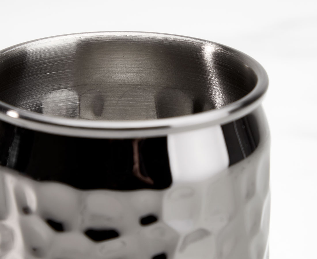 Pebble Can Cup, Gunmetal, 13 oz