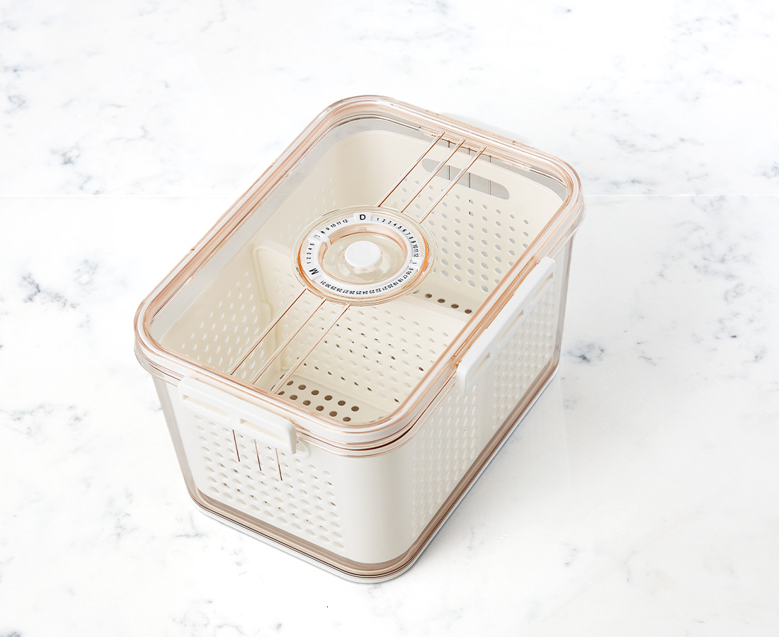 Fresco Produce Bin with Date Tracker, Large