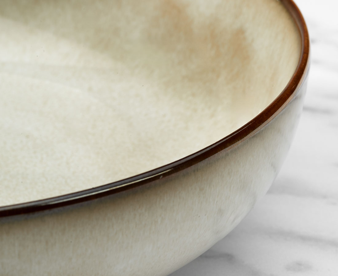 Sandstone Salad Bowl, 20 cm