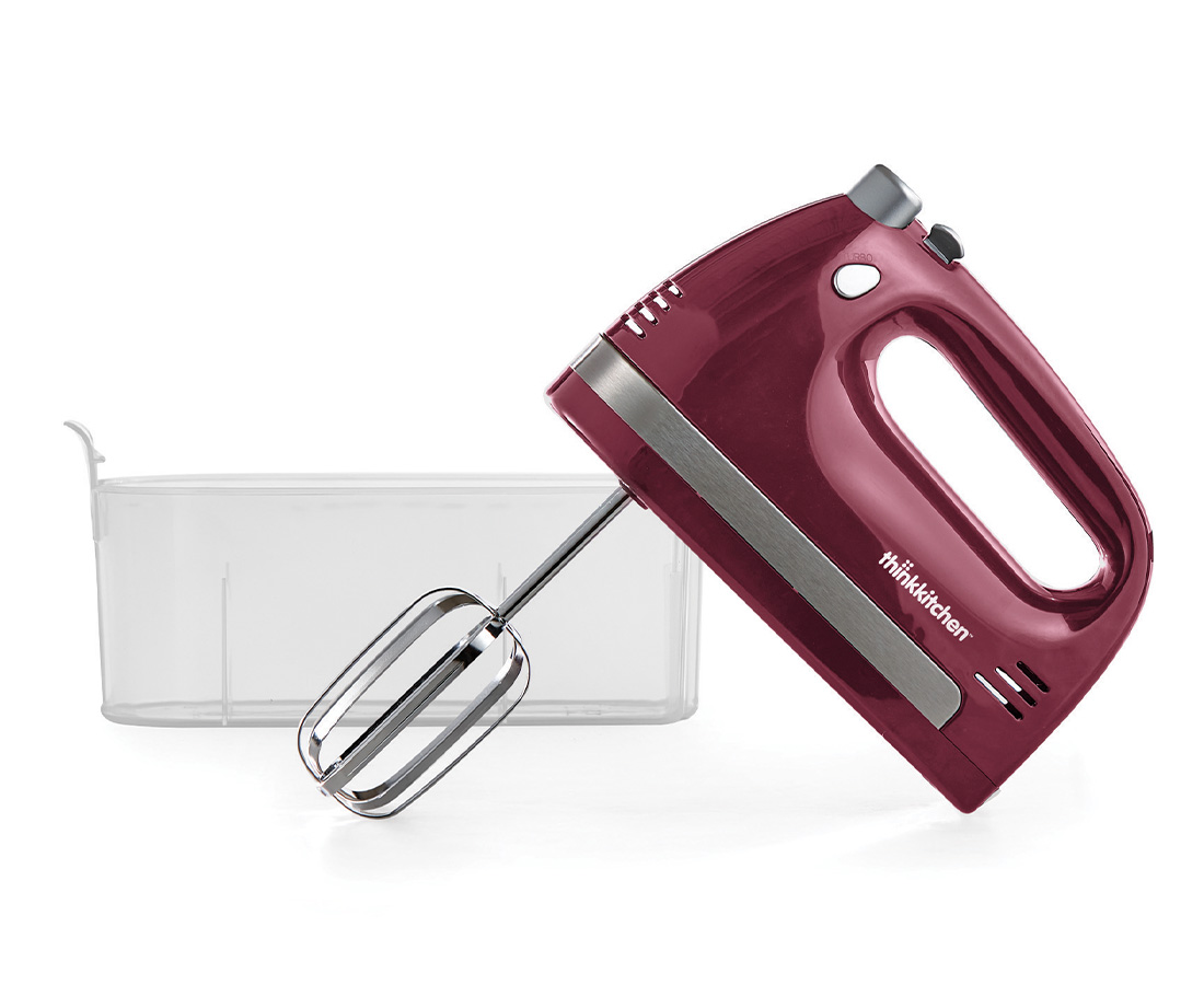 thinkkitchen Nola Hand Mixer, Red, 250 W