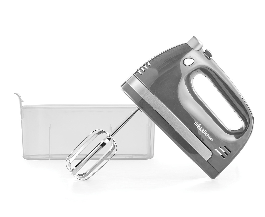 thinkkitchen Nola Hand Mixer, Grey, 250 W