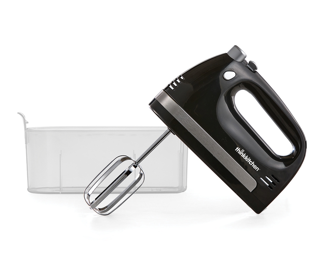 thinkkitchen Nola Hand Mixer, Black, 250 W