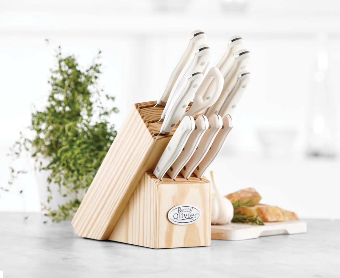 Loretta 12-Pc Knife and Block Set