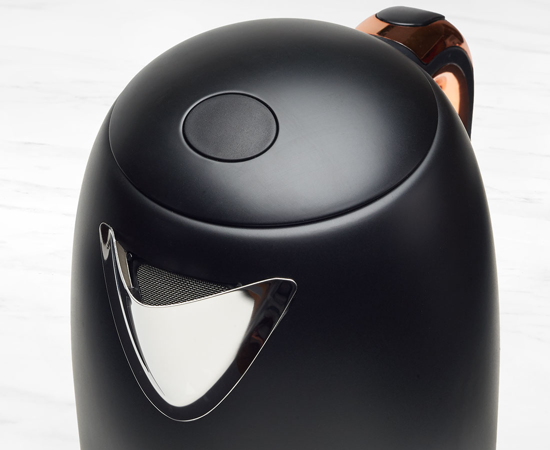 thinkkitchen Slim Electric Kettle, Black, 1.7 L