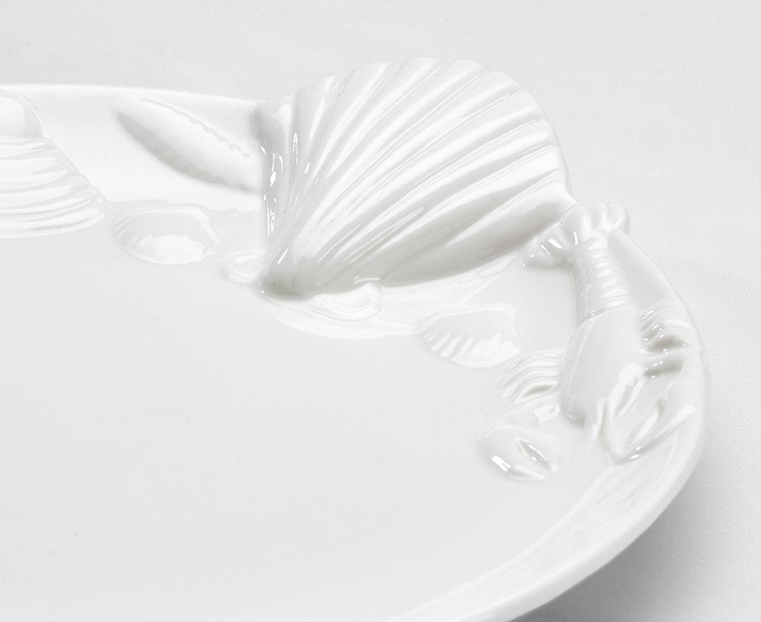 El-Mar Plate, White