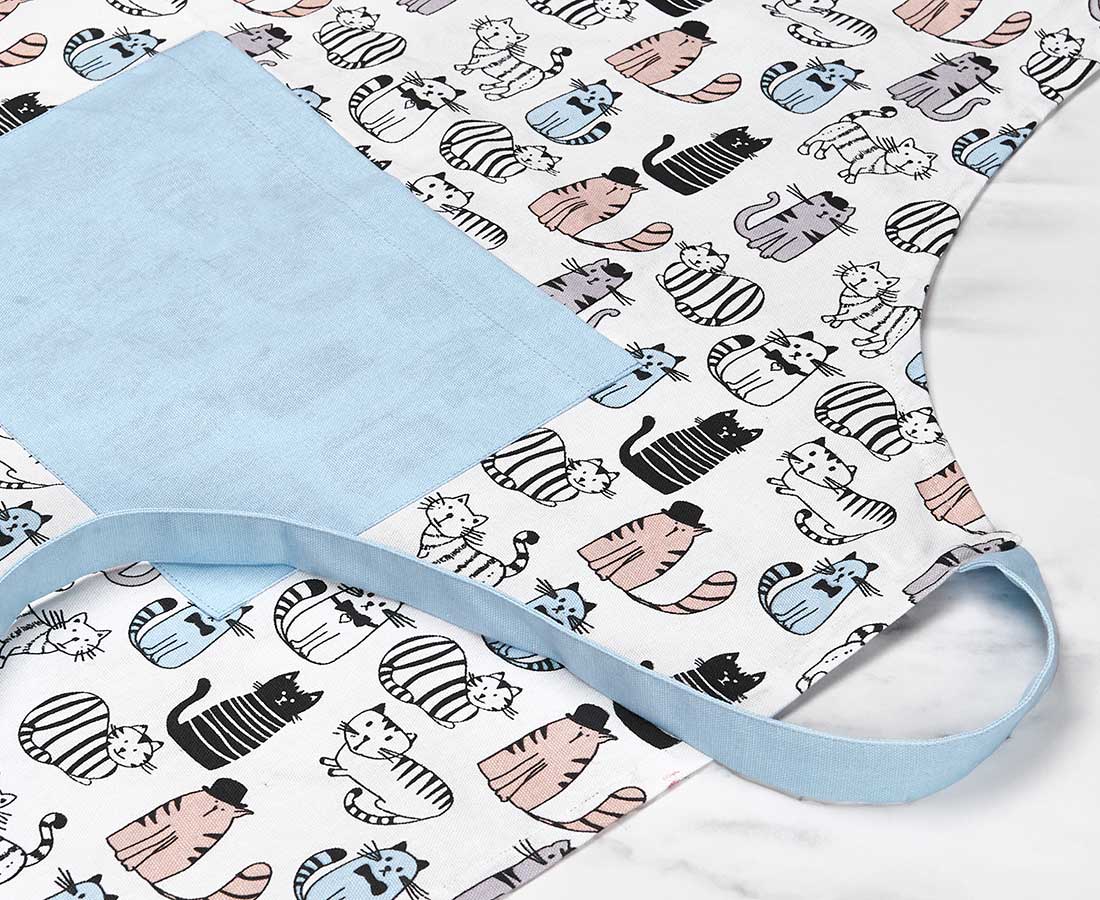 Meow Cat Printed Apron