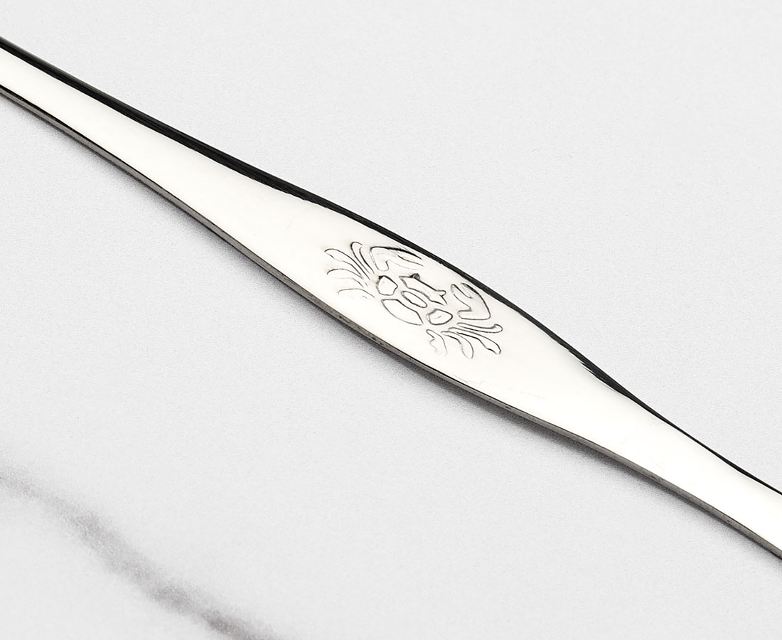 thinkkitchen Oceania Seafood Fork, Silver