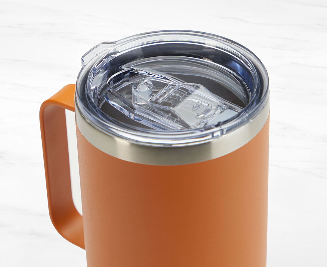Canyon Double Walled Insulated Travel Mug, 24 oz, Burnt Orange