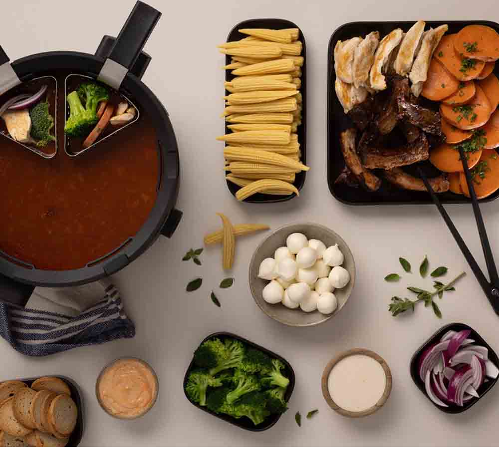 Fondussimo Evolution 3-in-1 Fondue Set