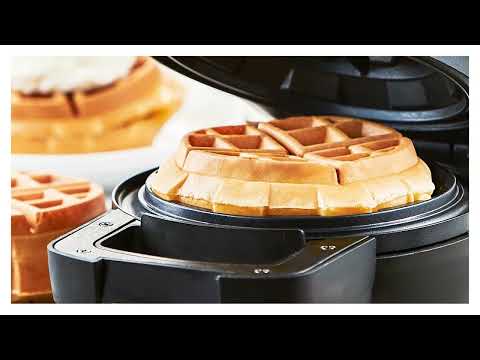thinkkitchen Gusto Belgian Waffle Maker, 5"