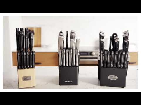 thinkkitchen Fortuna 15-Pc Knife Set with Block 
