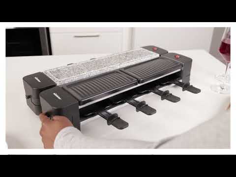 thinkkitchen Lugano Extendable Hot Stone, Grill & Raclette