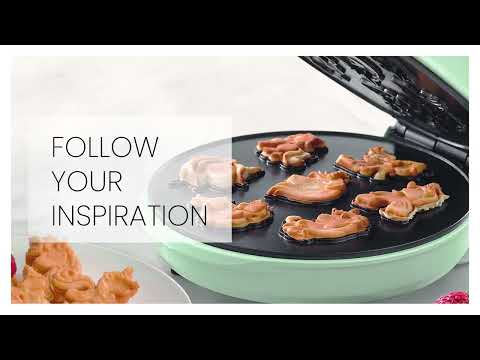 thinkkitchen Wafflemania Unicorn Waffle Maker