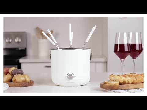 thinkkitchen Hink Electric Fondue Set