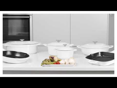 Remy Olivier Aspen Grilling Pan, 27cm, White